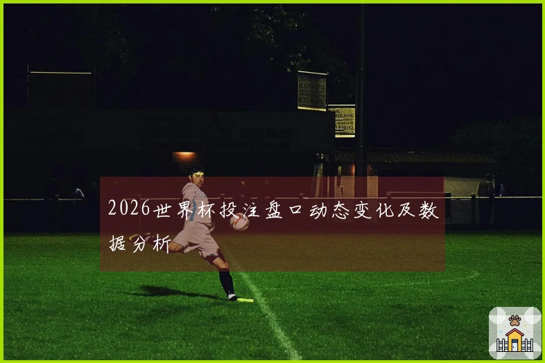 2026世界杯投注盘口动态变化及数据分析