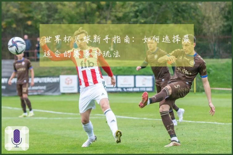 世界杯买球新手指南：如何选择最适合的赛事和玩法